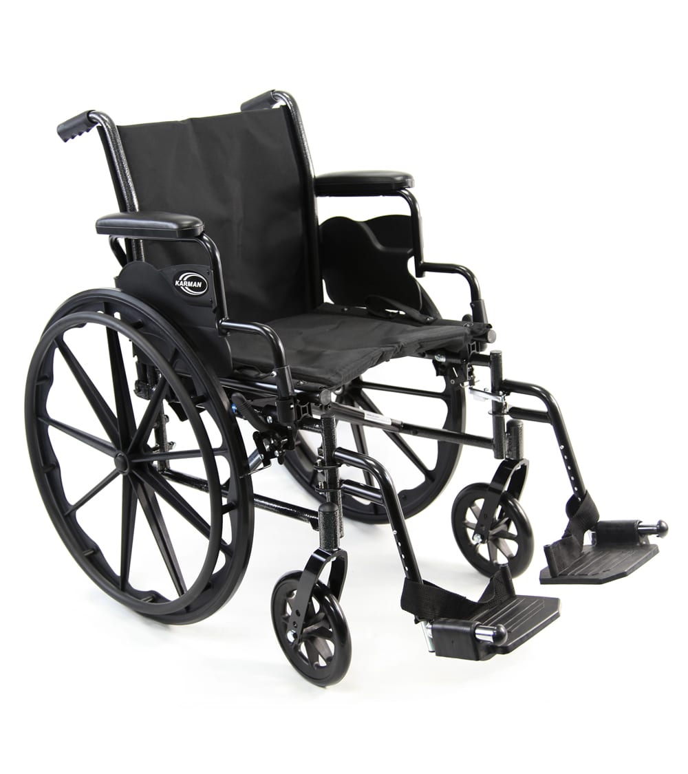LT-700T kørestol aftagelige armlæn Karman - 36 lbs.